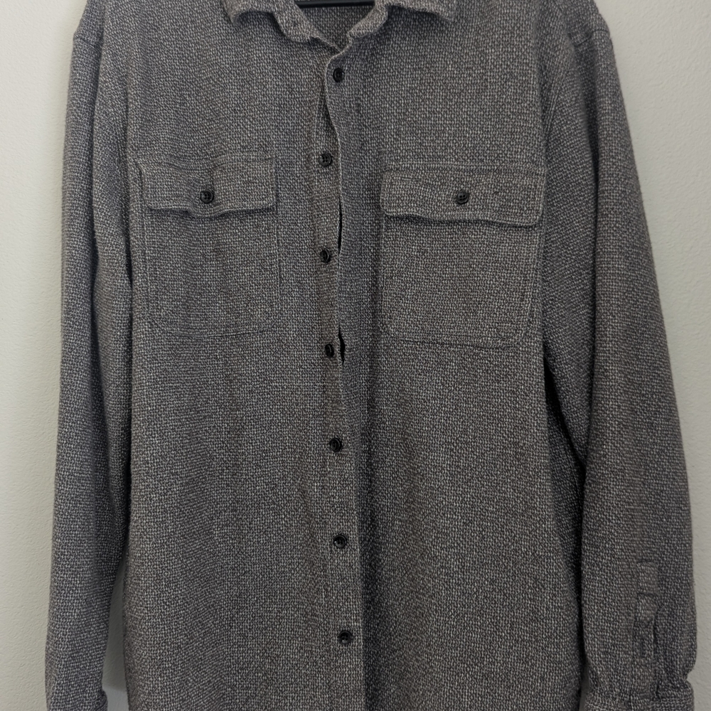 Taylor Stitch Gray Casual Button Down Shirt